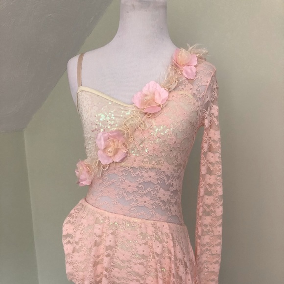 Weissman Lyrical dance costume dress large child - Picture 2 of 6